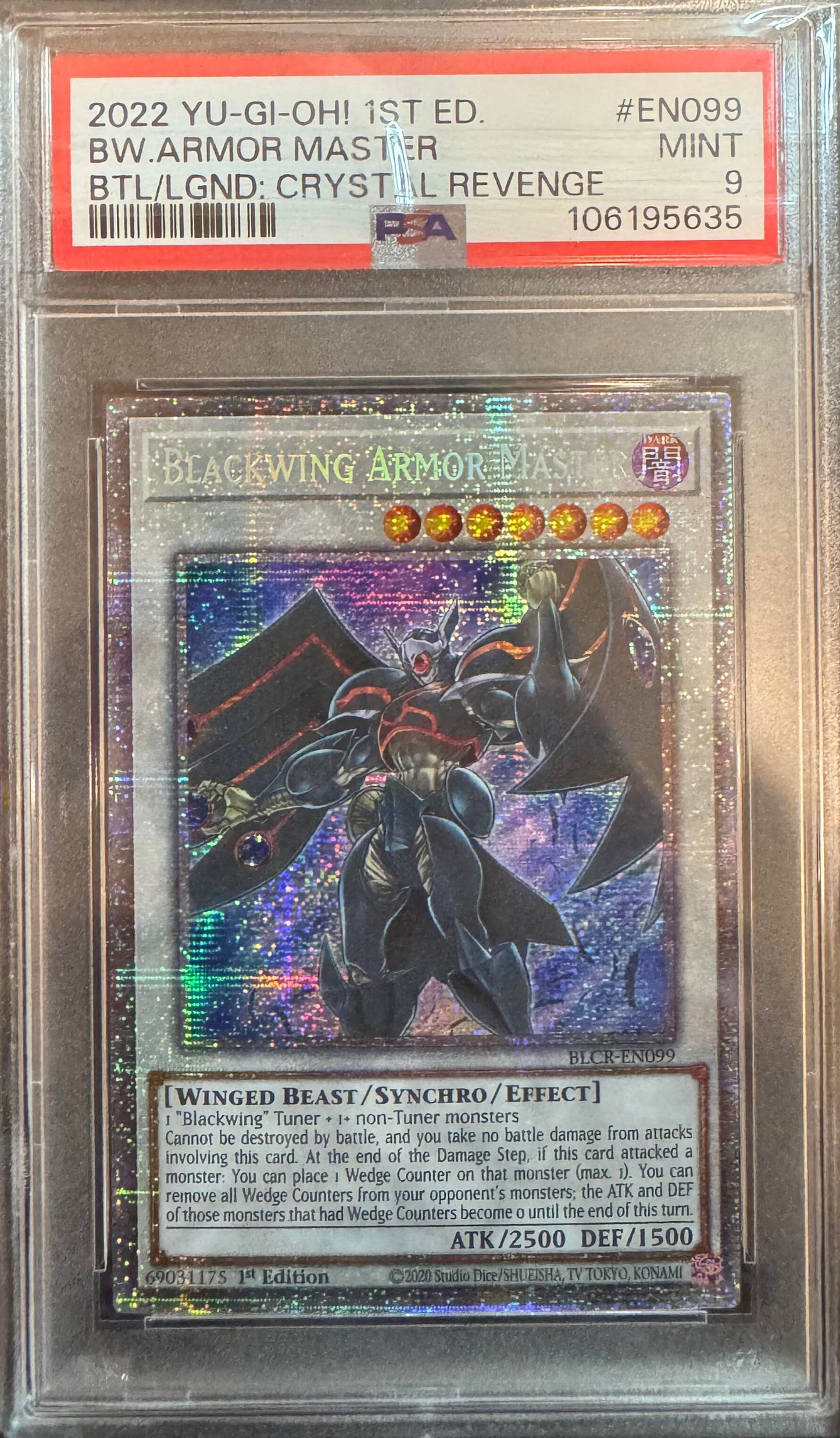 YU-GI-OH BlackWing Armor Master (English)