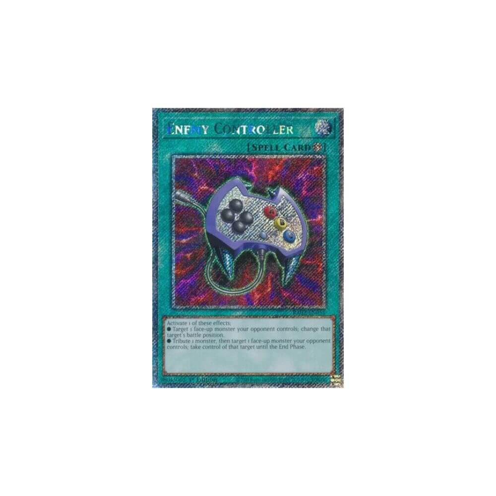 Enemy Controller RA02-EN051 Platinum Secret Rare Yu-Gi-Oh card