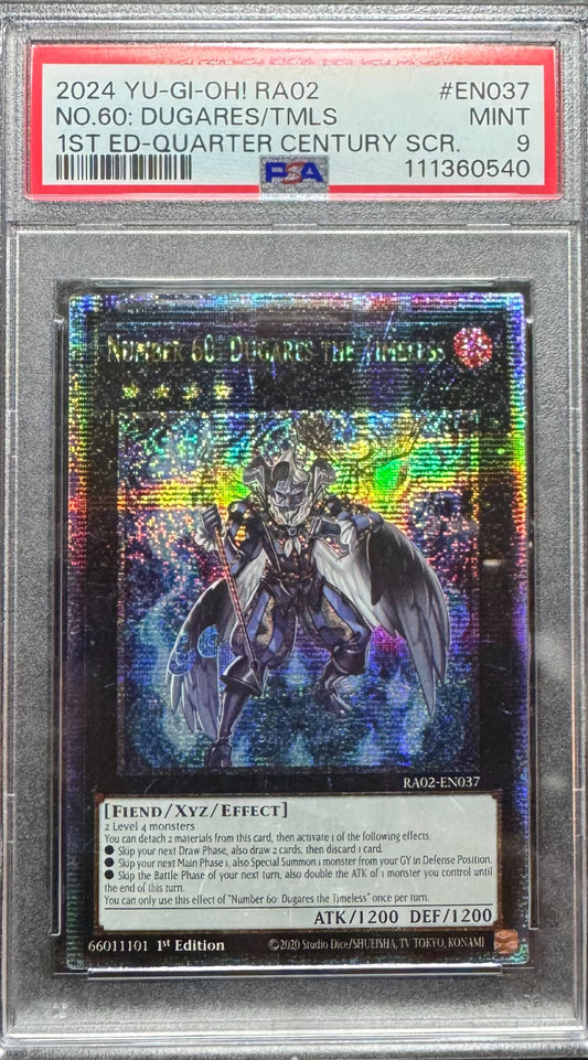 2024 YU-GI-OH! RAO2 DUGARES (Quarter Century SCR. English)