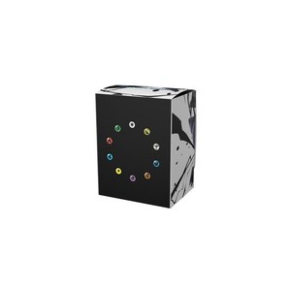 Black Bolt Zekrom Pokemon Deck Box - King And Queen Games