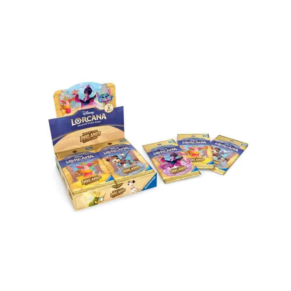 Disney Lorcana Trading Cards Into Inkland - King And Queen Games