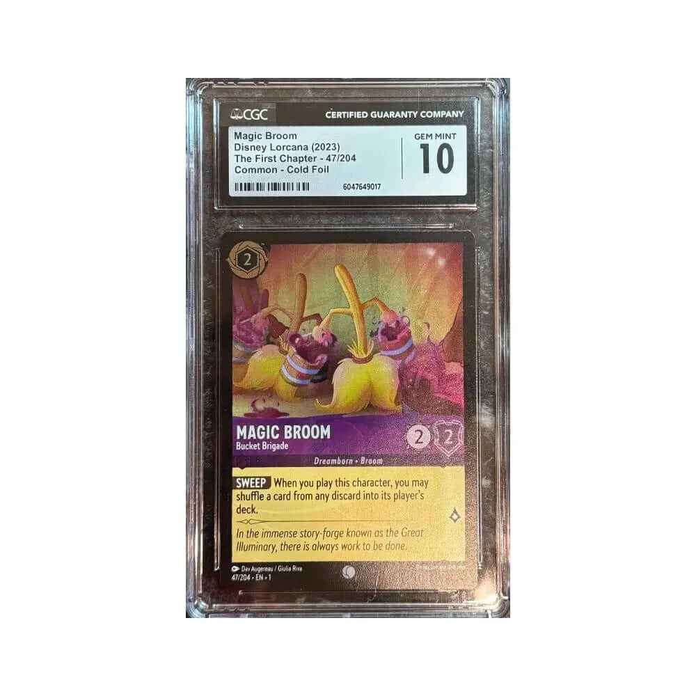 Magic Broom from Disney Lorcana 2023 - King And Queen Games