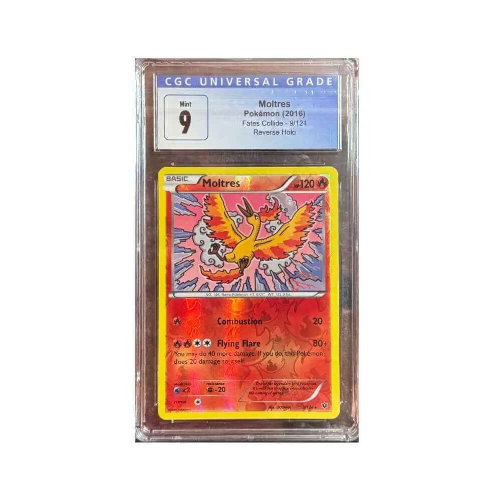 holographic moltres pokemon card Moltres