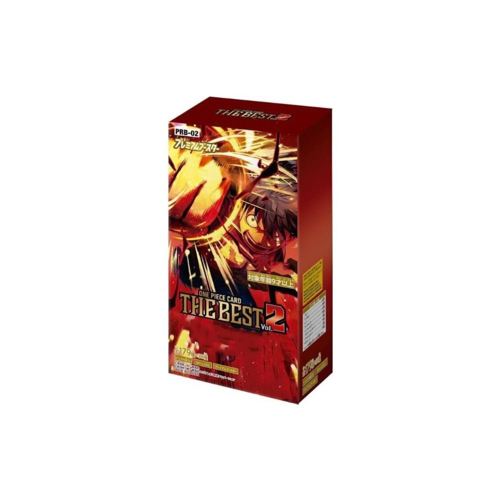 ONE PIECE Card Game(PRB)ONE PIECE CARD THE BEST Vol.2 PRB - 02 BOX - King And Queen Games
