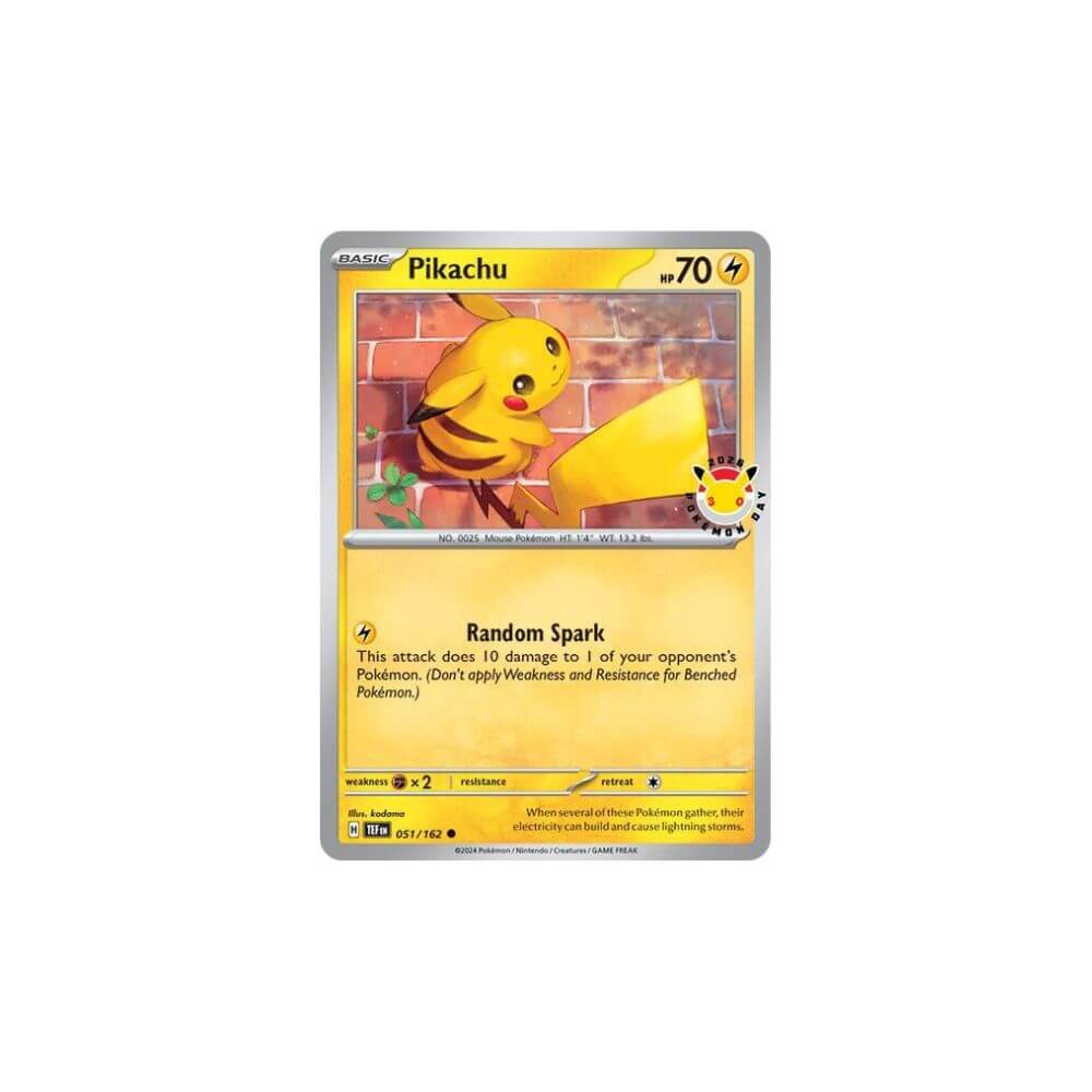 Pikachu – Pokemon Day 2026 (051/162) - King And Queen Games