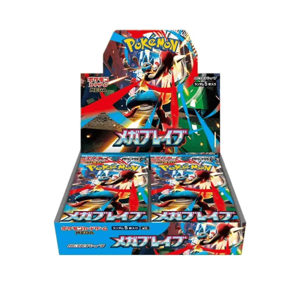 Pokemon Booster Box Mega Brave - King And Queen Games