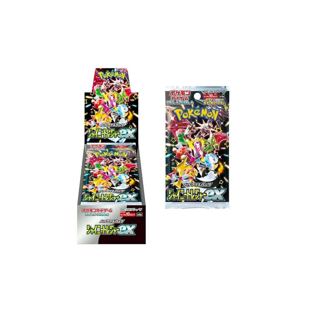 Shiny Treasure ex Booster Box - King And Queen Games