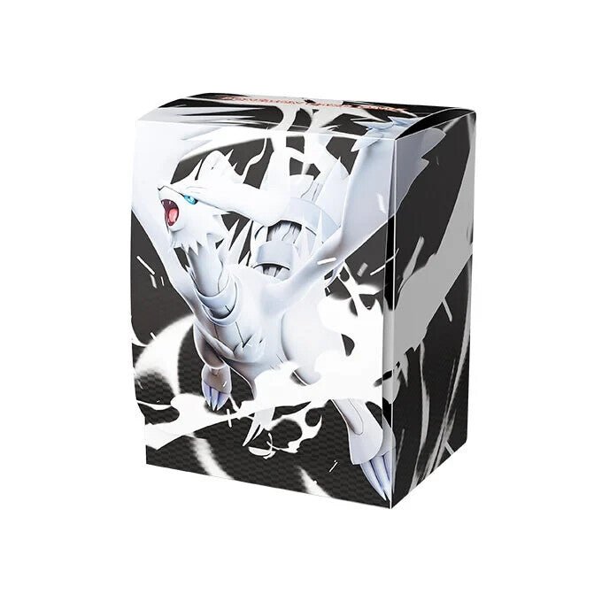 White Flare Reshiram Pokemon Deck Box - King And Queen Games