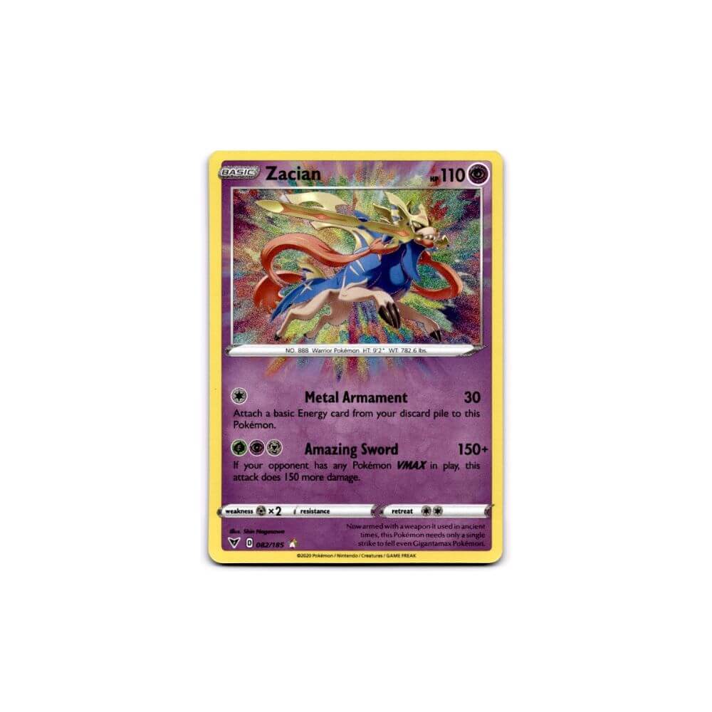 Zacian – Vivid Voltage (082/185) - King And Queen Games